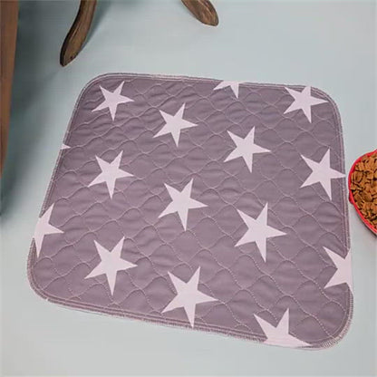 Star Pattern Reusable Puppy Pads