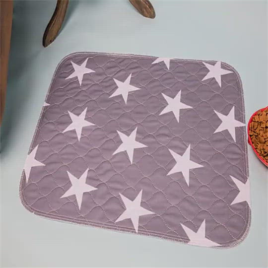 Star Pattern Reusable Puppy Pads